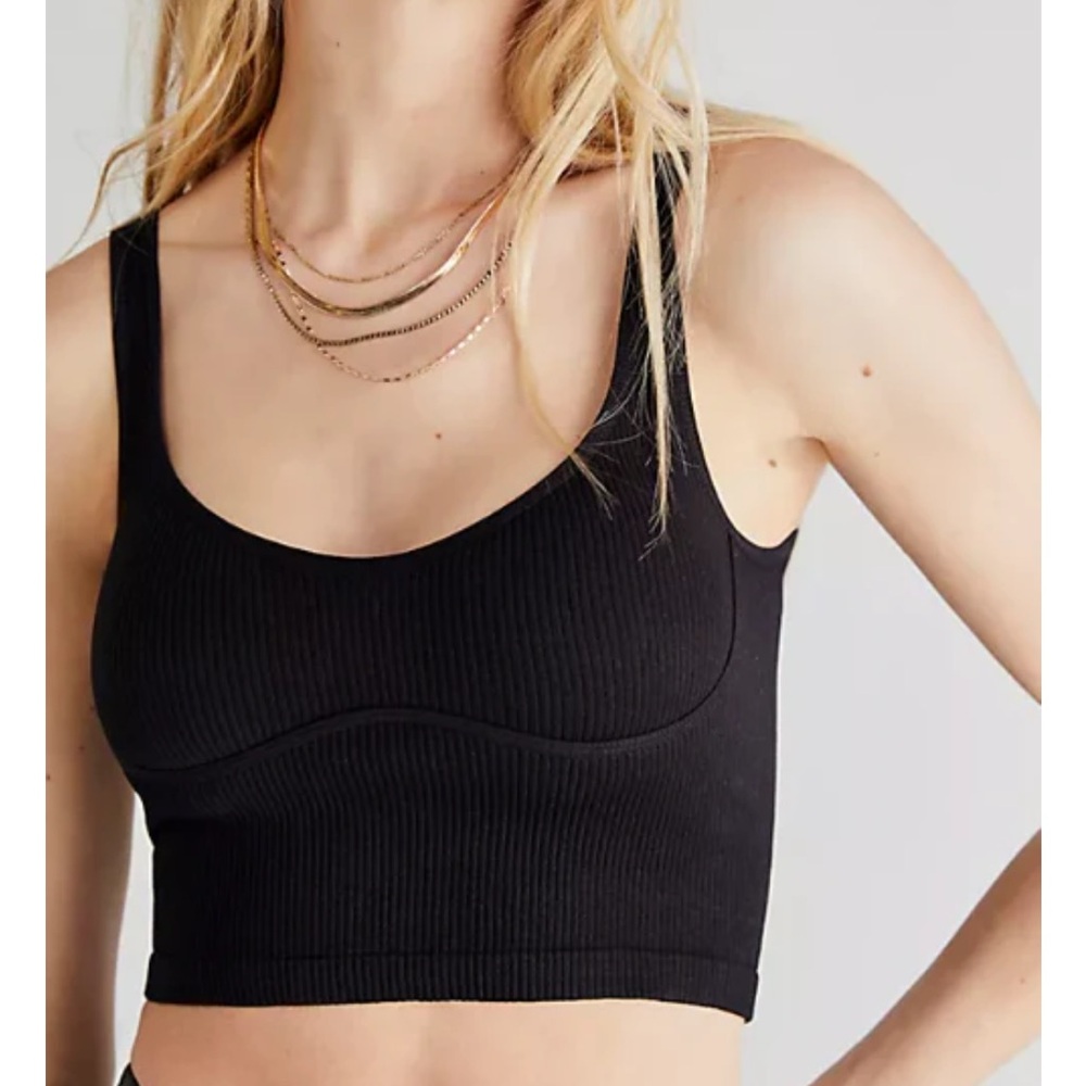 NWT Free People Meg Seamless Crop & Easy to Love Tank - Picture 3 of 7